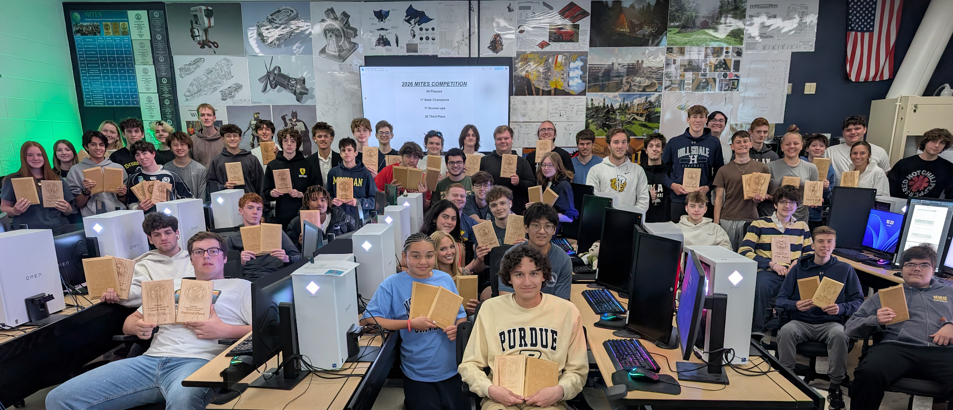 CAD class photo from 2025-2026