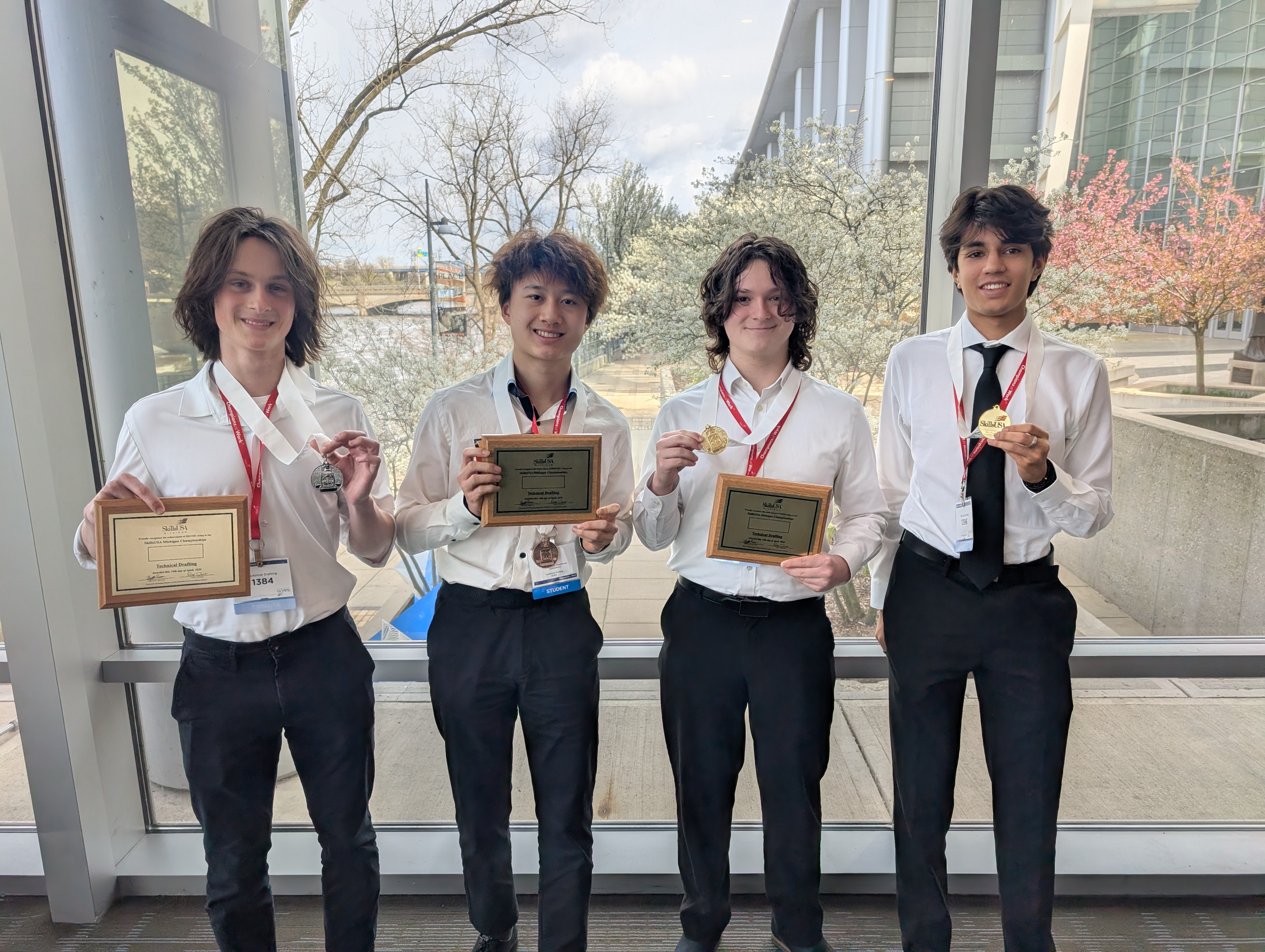 SkillsUSA awards photo